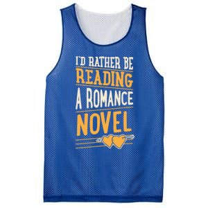 Id Rather Be Reading A Roce Novel Cute Gift Mesh Reversible Basketball Jersey Tank