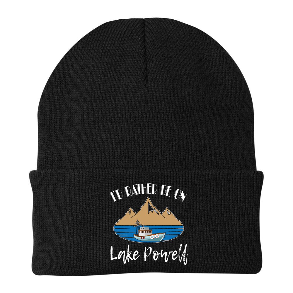 I'd Rather Be On Lake Powell Family Vacation Cute Gift Beanie