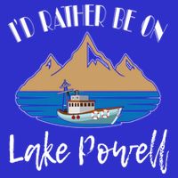 I'd Rather Be On Lake Powell Family Vacation Cute Gift Toddler T-Shirt