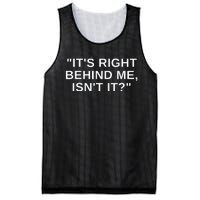 ItS Right Behind Me IsnT It Funny Paranormal Ghost Hunting Mesh Reversible Basketball Jersey Tank