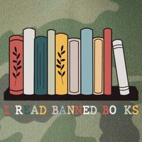 I Read Banned Books Week Librarian Reader Nerd Legacy Tie Dye Trucker Hat