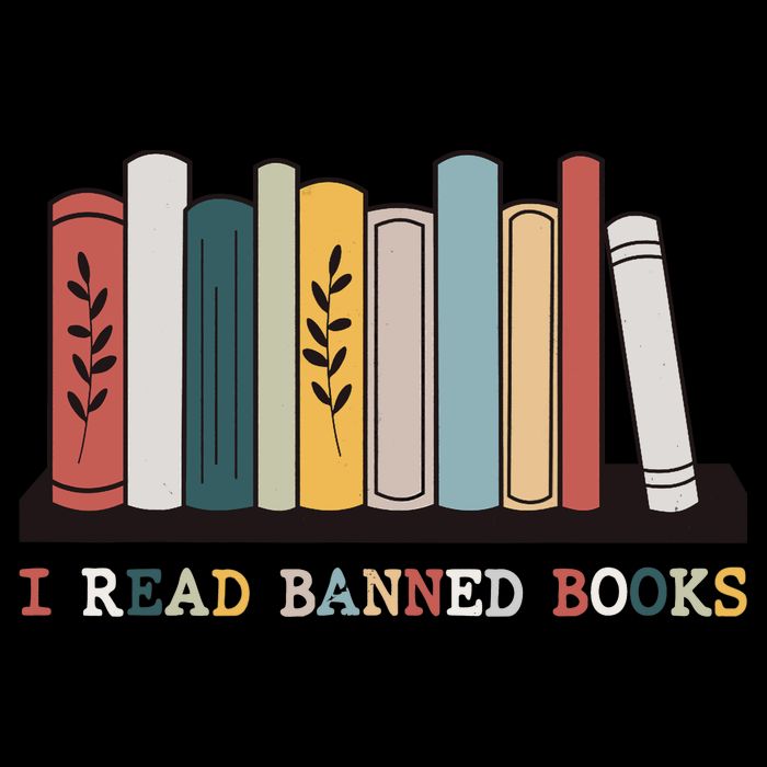 I Read Banned Books Week Librarian Reader Nerd Stripe Pom Pom Beanie