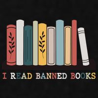 I Read Banned Books Week Librarian Reader Nerd Ladies PosiCharge Tri-Blend Wicking Tank