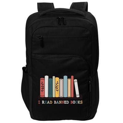 I Read Banned Books Week Librarian Reader Nerd Impact Tech Backpack