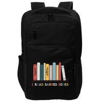 I Read Banned Books Week Librarian Reader Nerd Impact Tech Backpack