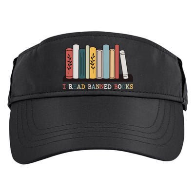 I Read Banned Books Week Librarian Reader Nerd Adult Drive Performance Visor