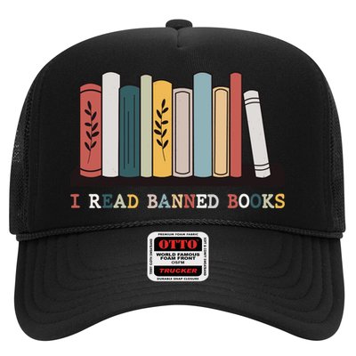 I Read Banned Books Week Librarian Reader Nerd Trucker Hat