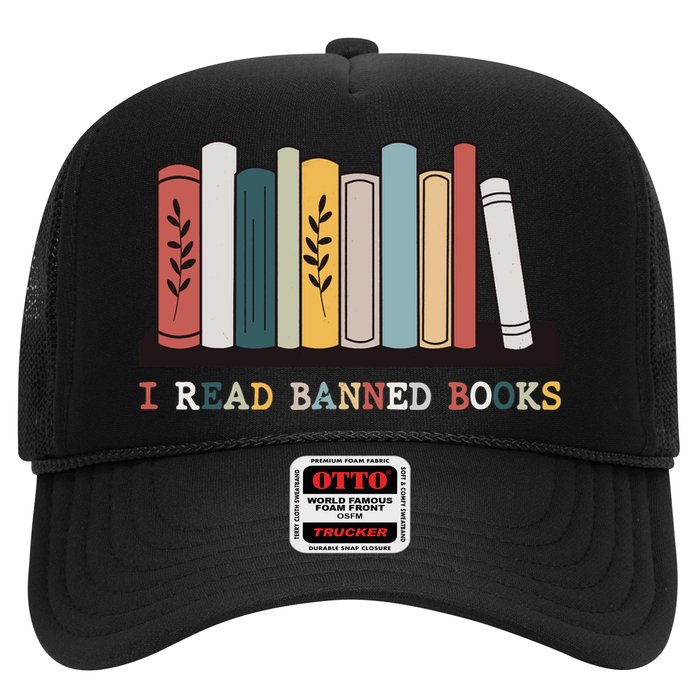 I Read Banned Books Week Librarian Reader Nerd Trucker Hat