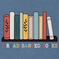 I Read Banned Books Week Librarian Reader Nerd Garment-Dyed Sweatshirt