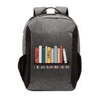 I Read Banned Books Week Librarian Reader Nerd Vector Backpack