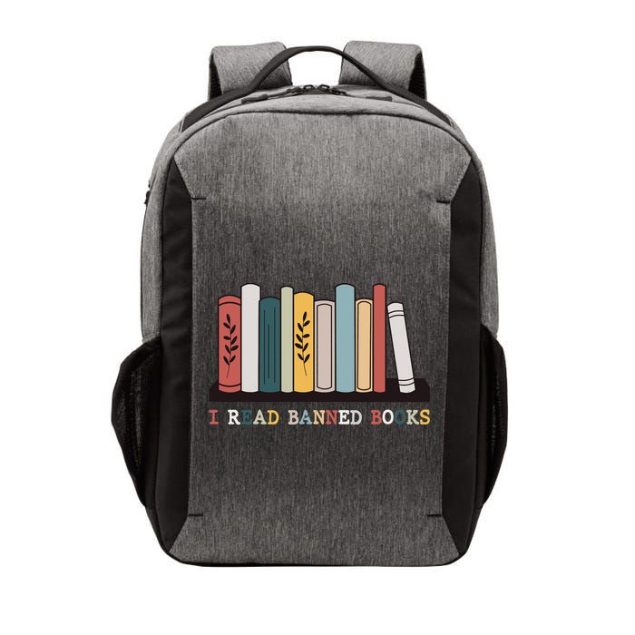 I Read Banned Books Week Librarian Reader Nerd Vector Backpack