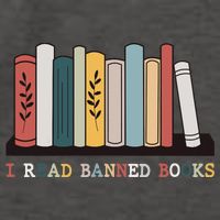 I Read Banned Books Week Librarian Reader Nerd Vector Backpack