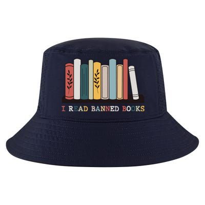 I Read Banned Books Week Librarian Reader Nerd Cool Comfort Performance Bucket Hat