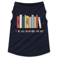 I Read Banned Books Week Librarian Reader Nerd Doggie Tank
