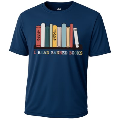 I Read Banned Books Week Librarian Reader Nerd Performance Shirt