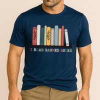 I Read Banned Books Week Librarian Reader Nerd Performance Shirt