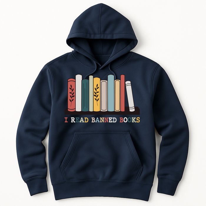 I Read Banned Books Week Librarian Reader Nerd Hoodie
