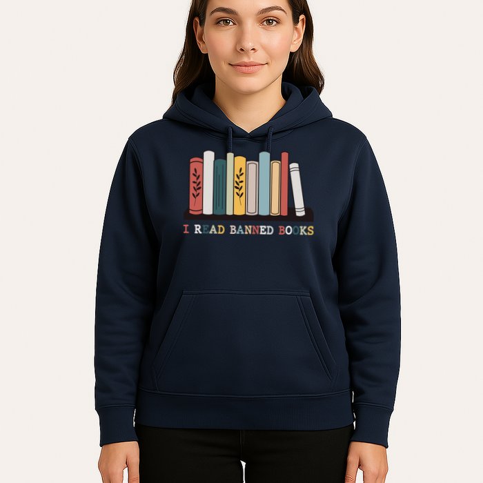 I Read Banned Books Week Librarian Reader Nerd Hoodie