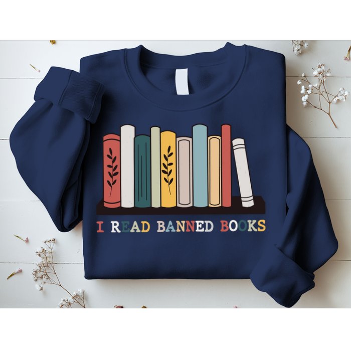 I Read Banned Books Week Librarian Reader Nerd Sweatshirt