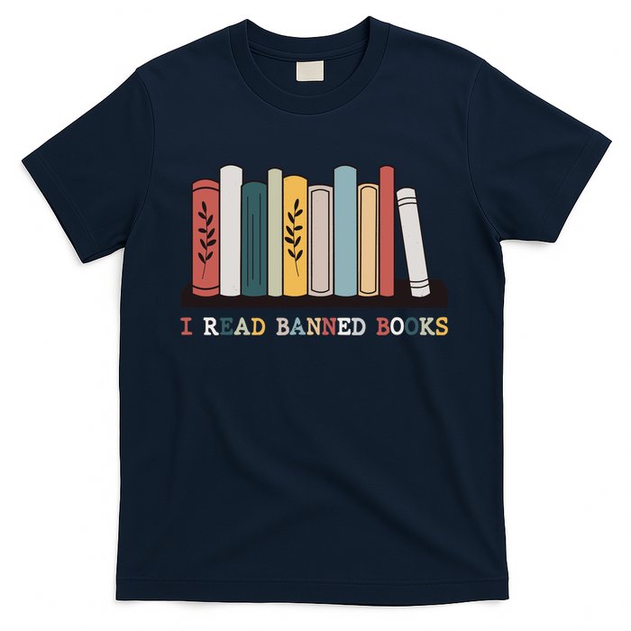 I Read Banned Books Week Librarian Reader Nerd T-Shirt
