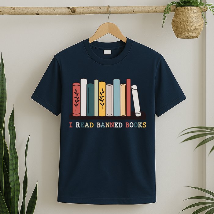 I Read Banned Books Week Librarian Reader Nerd T-Shirt