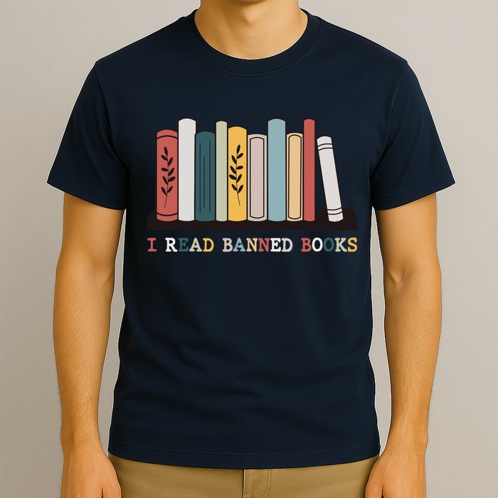 I Read Banned Books Week Librarian Reader Nerd T-Shirt