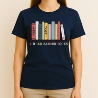 I Read Banned Books Week Librarian Reader Nerd T-Shirt