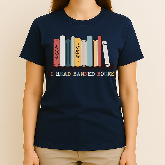 I Read Banned Books Week Librarian Reader Nerd T-Shirt