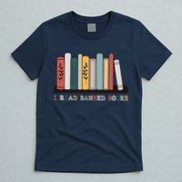 I Read Banned Books Week Librarian Reader Nerd T-Shirt