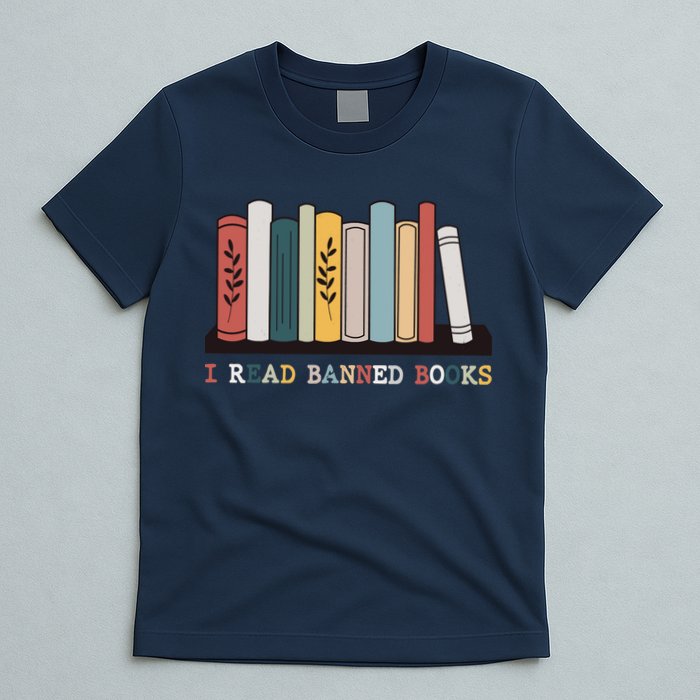 I Read Banned Books Week Librarian Reader Nerd T-Shirt