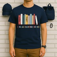 I Read Banned Books Week Librarian Reader Nerd T-Shirt