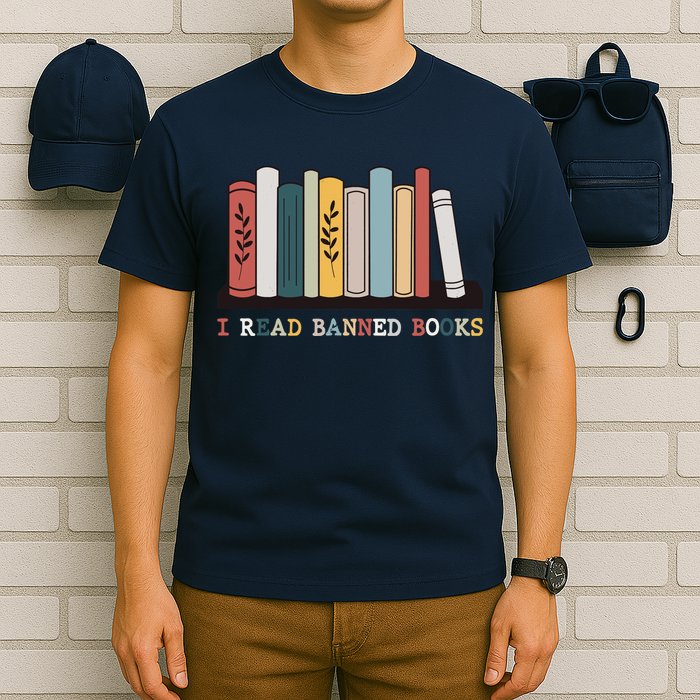 I Read Banned Books Week Librarian Reader Nerd T-Shirt