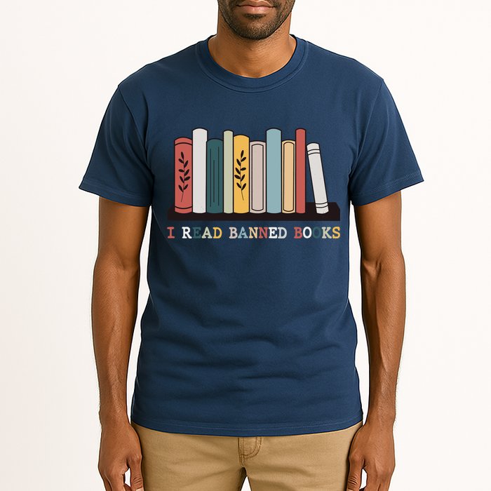 I Read Banned Books Week Librarian Reader Nerd Tall T-Shirt