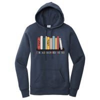 I Read Banned Books Week Librarian Reader Nerd Women's Pullover Hoodie