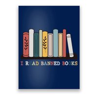 I Read Banned Books Week Librarian Reader Nerd Poster