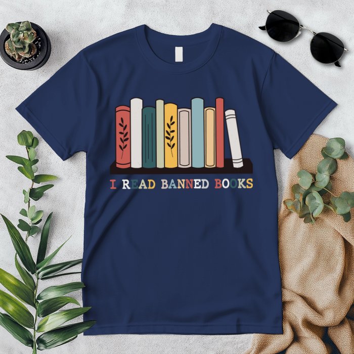 I Read Banned Books Week Librarian Reader Nerd Premium T-Shirt