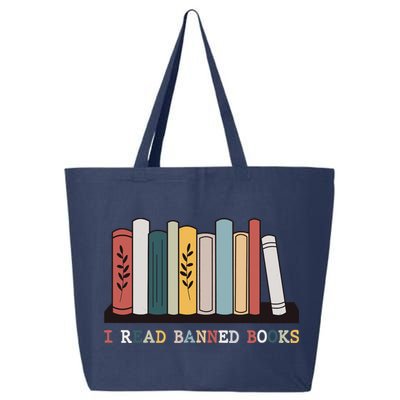 I Read Banned Books Week Librarian Reader Nerd 25L Jumbo Tote