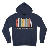 I Read Banned Books Week Librarian Reader Nerd Tall Hoodie
