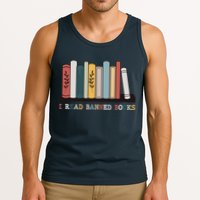I Read Banned Books Week Librarian Reader Nerd Tank Top