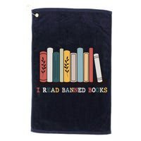 I Read Banned Books Week Librarian Reader Nerd Golf Towel