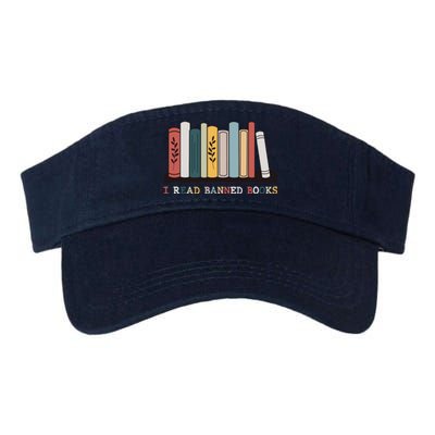 I Read Banned Books Week Librarian Reader Nerd Valucap Bio-Washed Visor