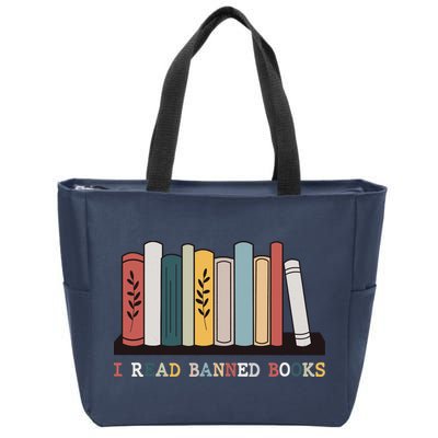 I Read Banned Books Week Librarian Reader Nerd Zip Tote Bag
