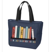 I Read Banned Books Week Librarian Reader Nerd Zip Tote Bag