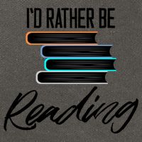 Id Rather Be Reading Book Lover Gift For Readers Cool Gift Cotton Canvas Backpack