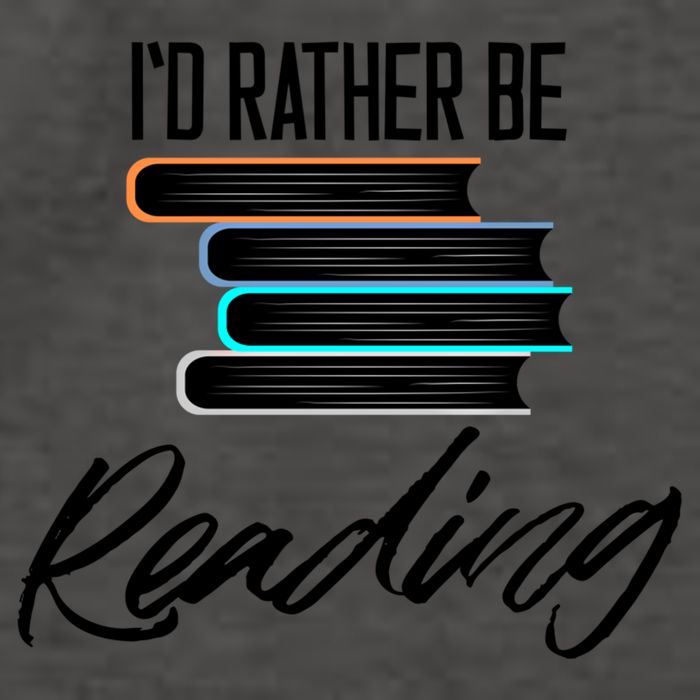 Id Rather Be Reading Book Lover Gift For Readers Cool Gift Vector Backpack