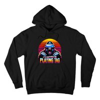 I’D Rather Be Playing Tag Gorilla Meme Vr Gamer Hoodie