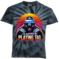 I’D Rather Be Playing Tag Gorilla Meme Vr Gamer Kids Tie-Dye T-Shirt