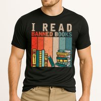 I Read Banned Books Reader Bookworm Gift Performance Shirt