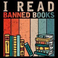 I Read Banned Books Reader Bookworm Gift Performance Shirt