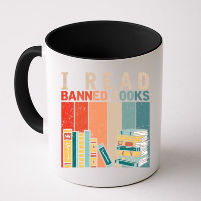 I Read Banned Books Reader Bookworm Gift Mug